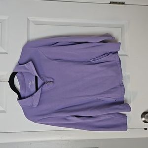 Karen Scott PXL lavender sweater